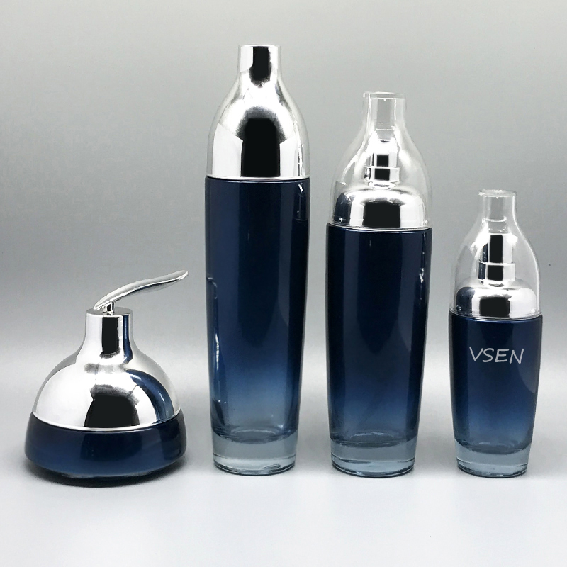 新款高档带磁勺子 膏霜瓶子50g 100g  化妆品玻璃瓶(图6)